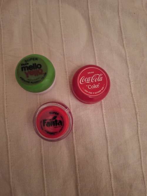 3 YOYO COCO COLA, FANTA AND MELLO YELLOW